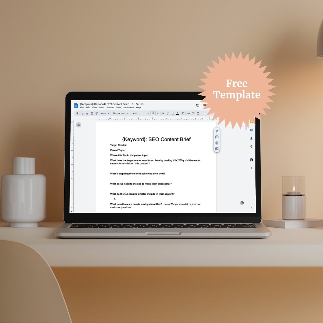 SEO Content Brief Free Download (Instagram Post)